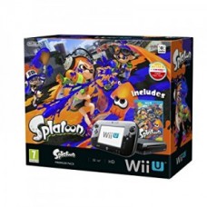 Nintendo Splatoon Premium Pack Black Wii U Console