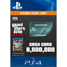 Grand Theft Auto Online: Megalodon Shark Cash Card - SONY PSN UK Account
